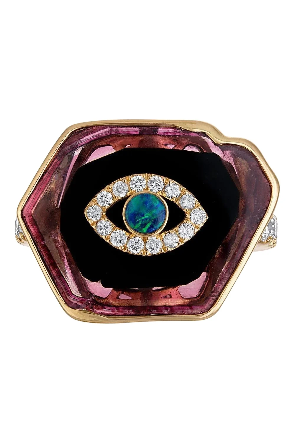 Eden Presley Tourmaline Diamond Divine Eye Ring