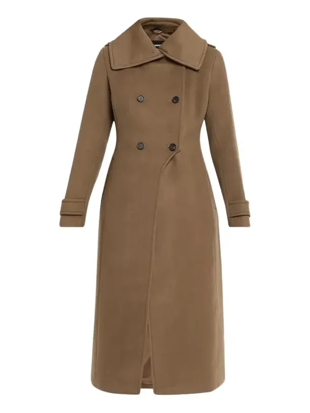 Women's Elodie Double-Breasted Wool Coat Women's Elodie Double-Breasted Wool Coat