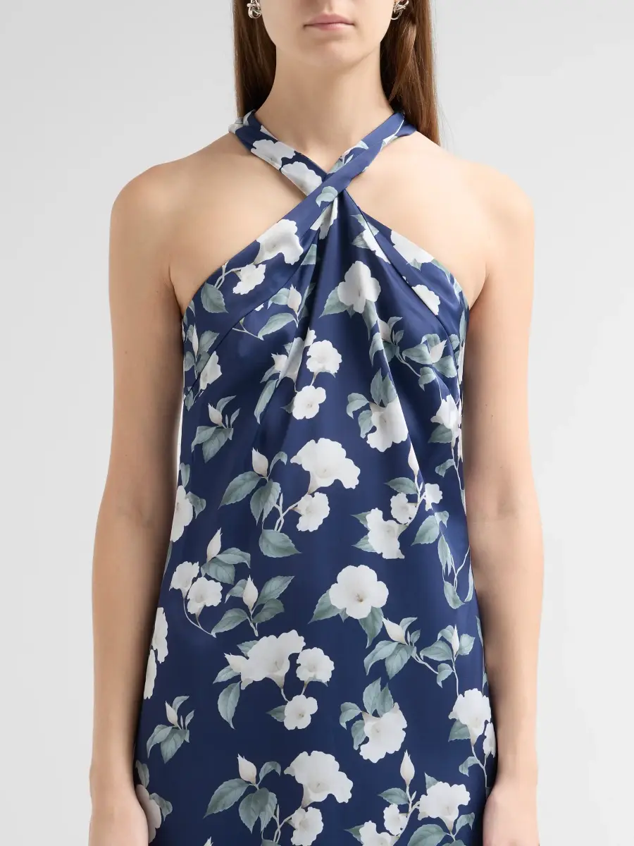SACHIN & BABI Women's Laurant Floral Print Halterneck Gown | Thumbnail 5 SACHIN & BABI Women's Laurant Floral Print Halterneck Gown | Thumbnail 5