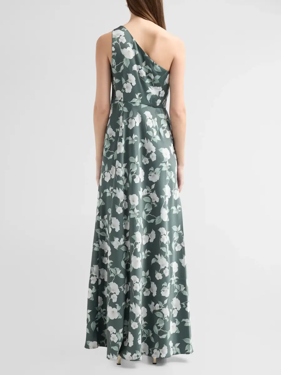SACHIN & BABI Women's Delphine One-Shoulder Chiffon Gown | Thumbnail 3 SACHIN & BABI Women's Delphine One-Shoulder Chiffon Gown | Thumbnail 3