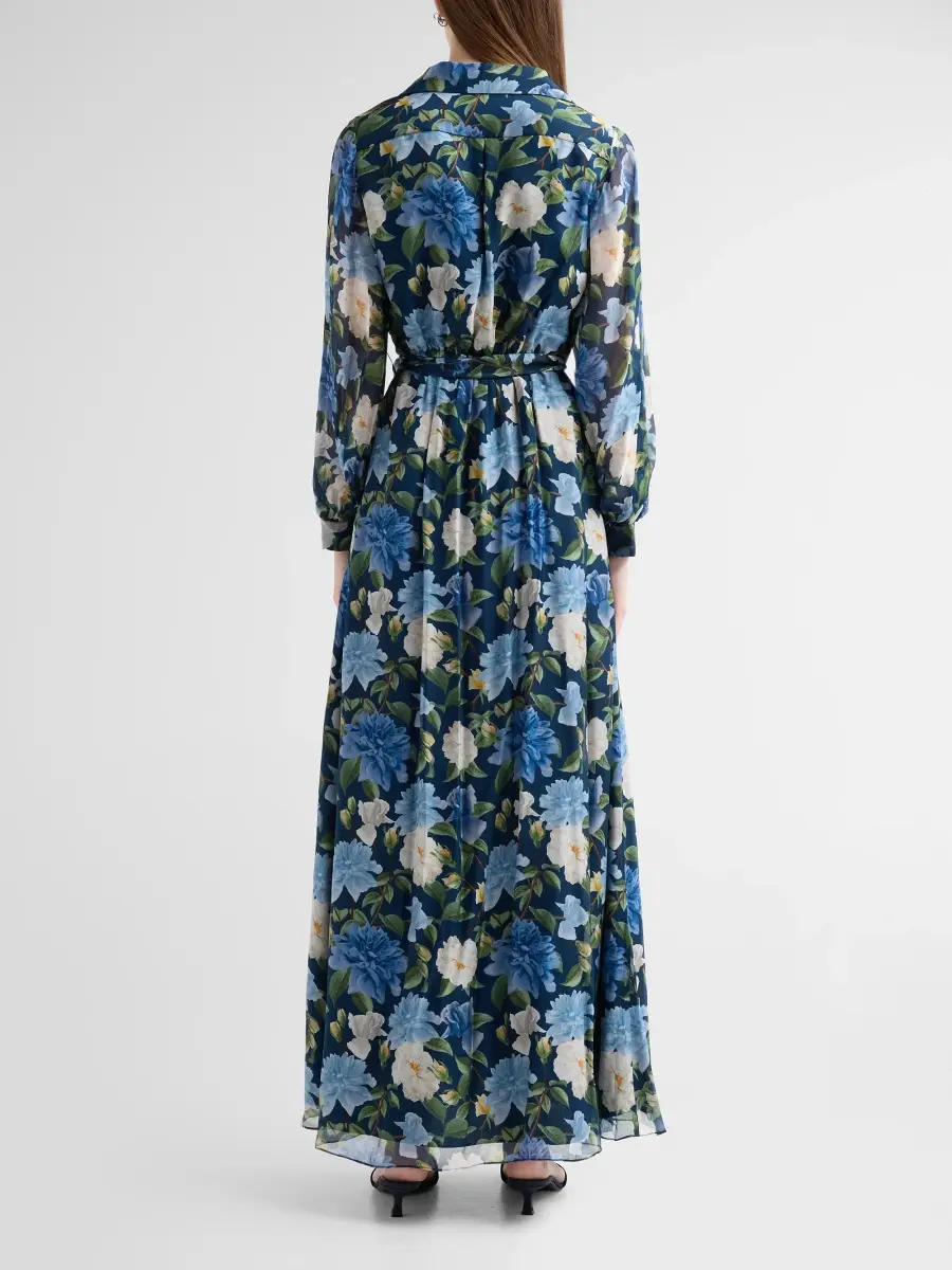 SACHIN & BABI Women's Priscilla Chiffon Shirt Gown | Thumbnail 3 SACHIN & BABI Women's Priscilla Chiffon Shirt Gown | Thumbnail 3