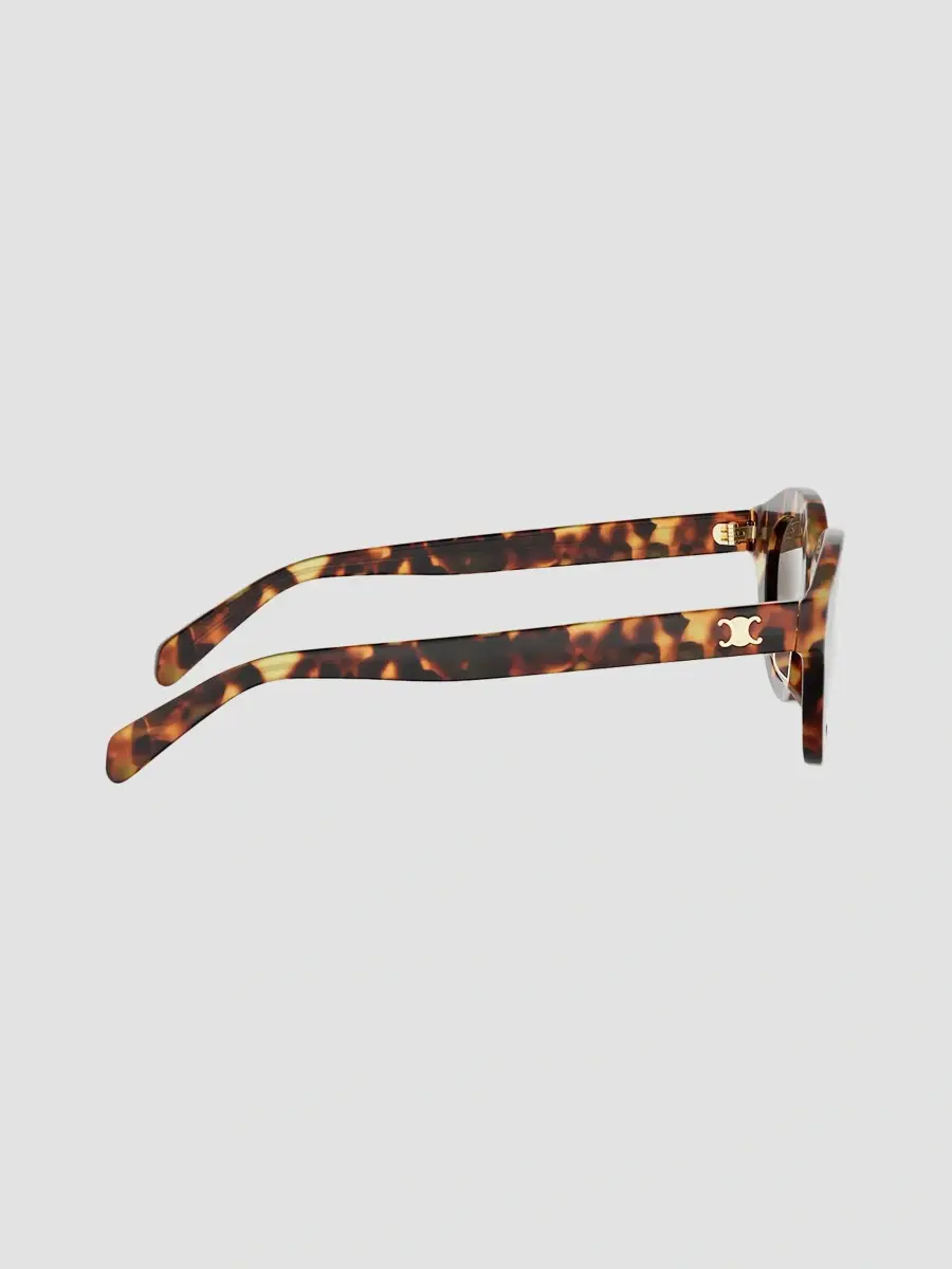 Celine Women's Triomphe Mini 47MM Round Sunglasses | Thumbnail 4