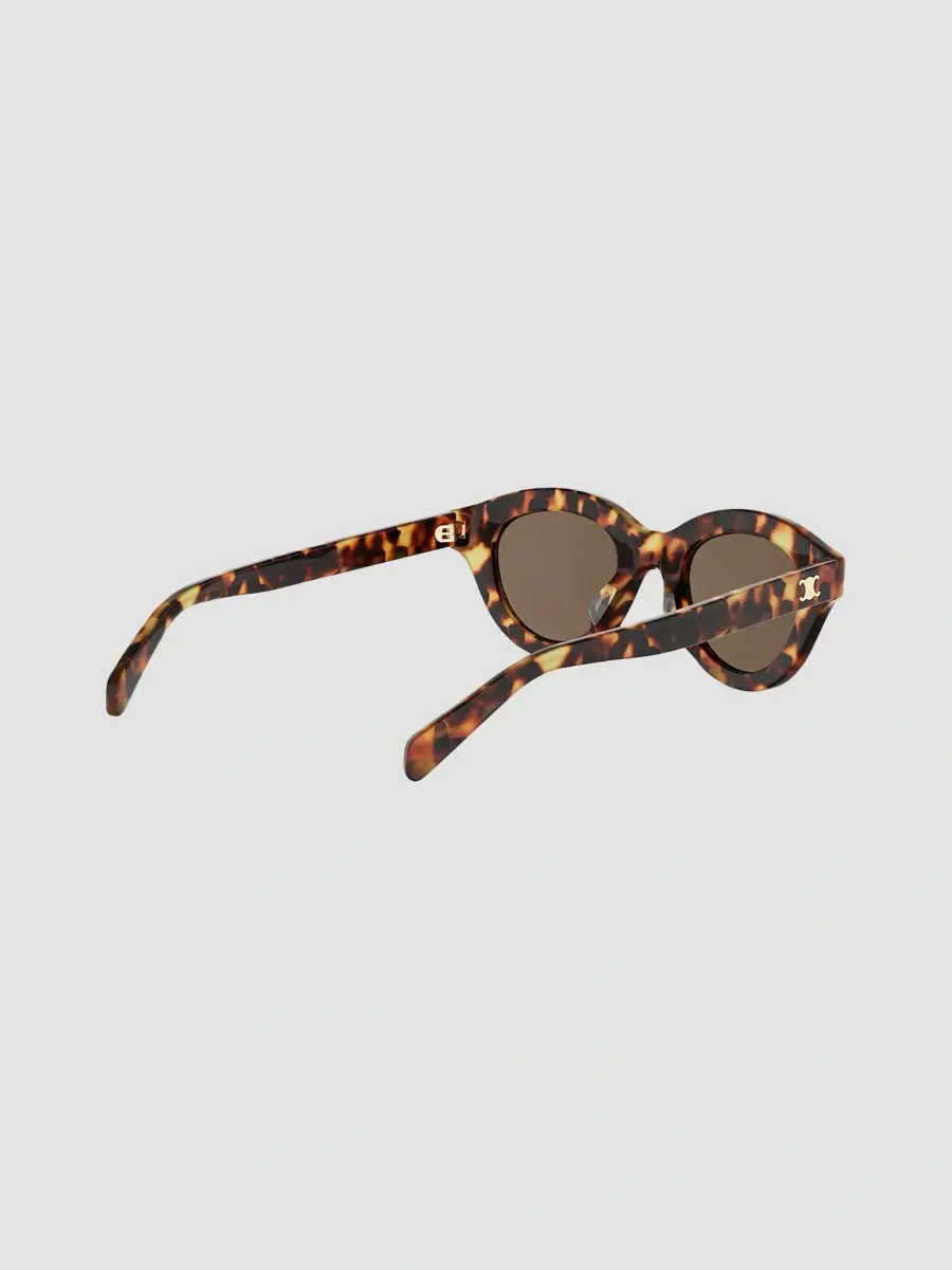 Celine Women's Triomphe Mini 47MM Round Sunglasses | Thumbnail 6