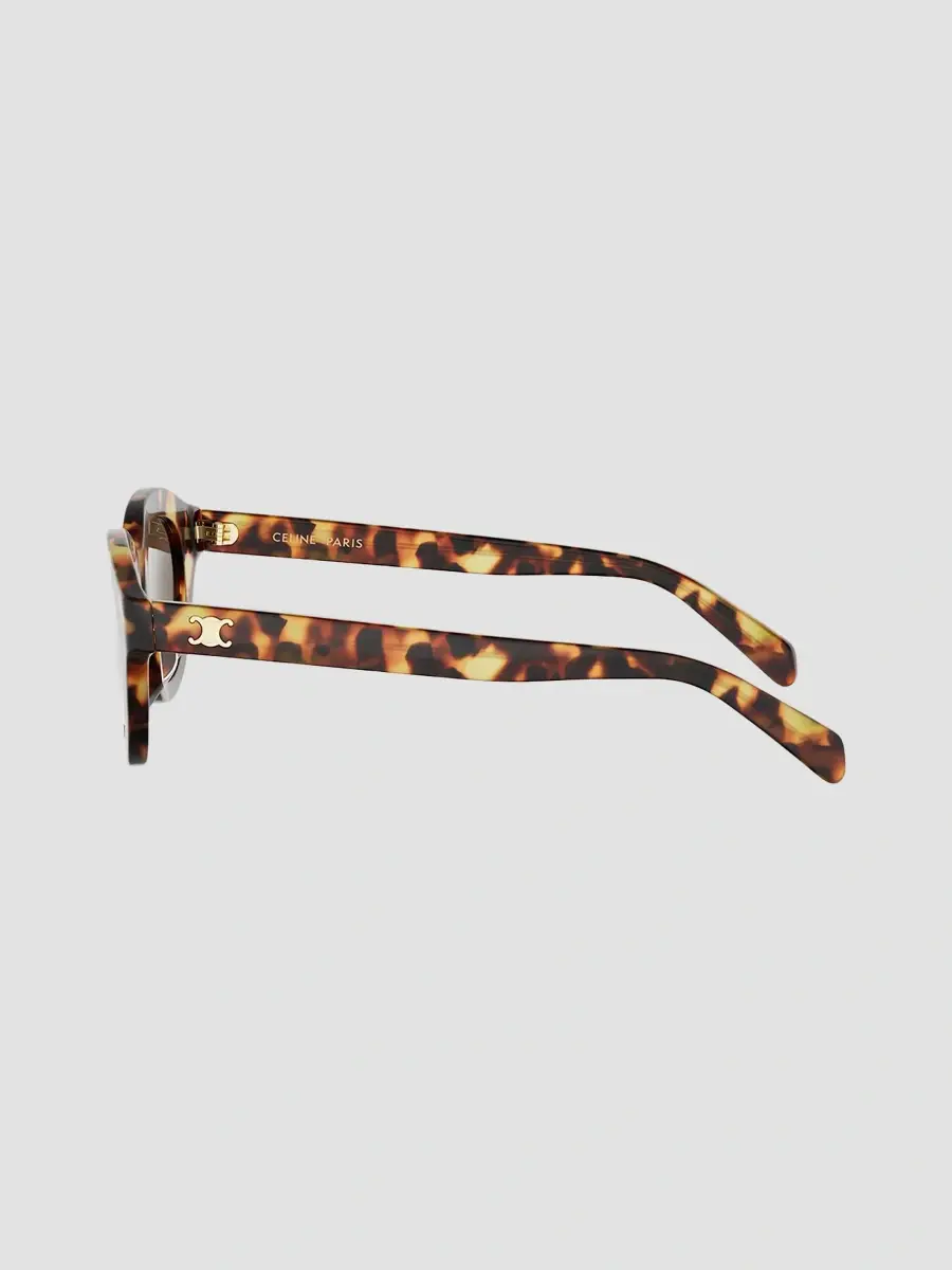 Celine Women's Triomphe Mini 47MM Round Sunglasses | Thumbnail 8