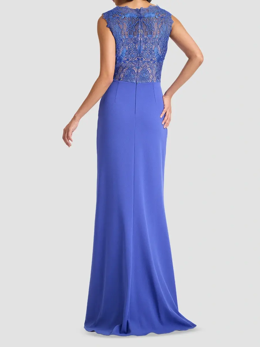 Tadashi Shoji Women's Evelise Ruffled Lace Gown | Thumbnail 3 Tadashi Shoji Women's Evelise Ruffled Lace Gown | Thumbnail 3