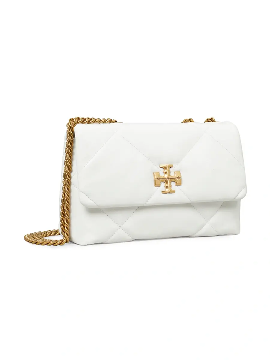 Tory Burch Women's Small Kira Diamond Leather Shoulder Bag | Thumbnail 5 Tory Burch Women's Small Kira Diamond Leather Shoulder Bag | Thumbnail 5