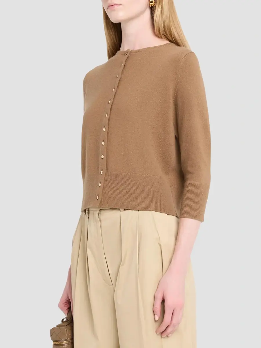 Vince Women's Wool-Cashmere Button Cardigan | Thumbnail 4 Vince Women's Wool-Cashmere Button Cardigan | Thumbnail 4