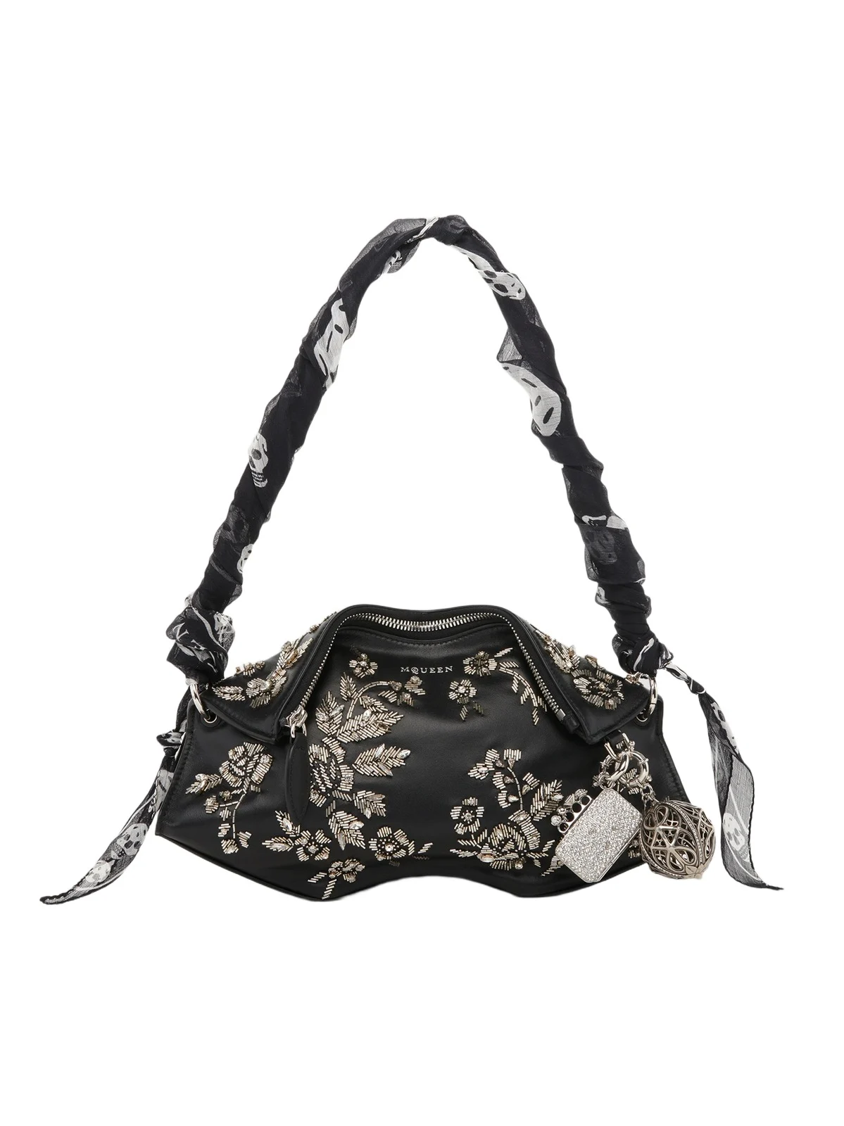Women's Manta Embellished Leather Clutch