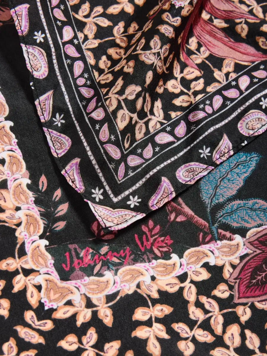 Johnny Was Women's Samia Silk Scarf | Thumbnail 4 Johnny Was Women's Samia Silk Scarf | Thumbnail 4
