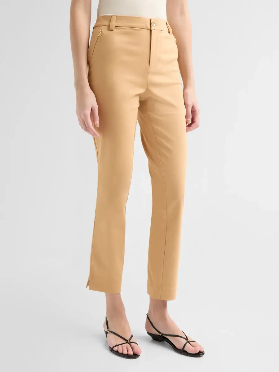 Lilly Pulitzer Women's Ana Stretch Cotton-Blend High-Rise Pants | Thumbnail 4 Lilly Pulitzer Women's Ana Stretch Cotton-Blend High-Rise Pants | Thumbnail 4