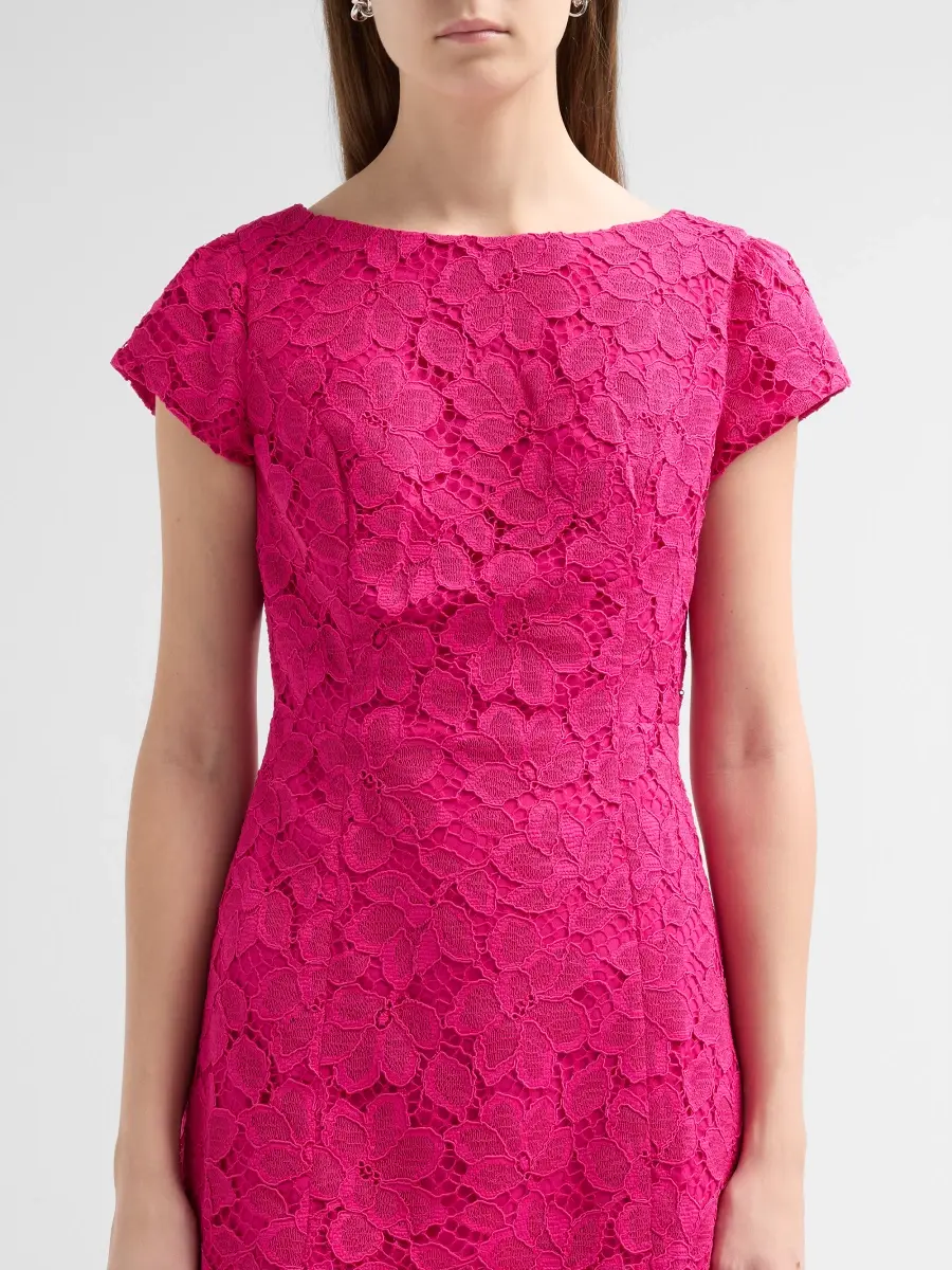 Lilly Pulitzer Women's Jules Short-Sleeve Lace Romper | Thumbnail 5