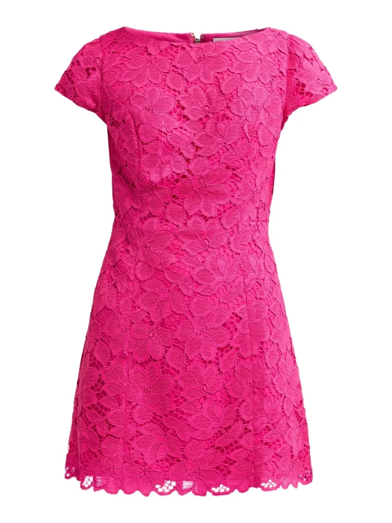 Women's Jules Short-Sleeve Lace Romper Women's Jules Short-Sleeve Lace Romper