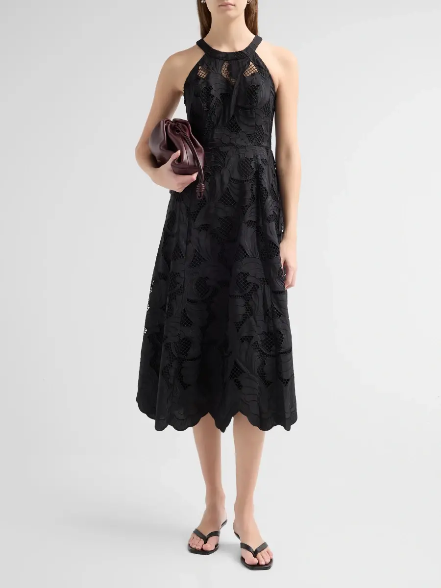 Lilly Pulitzer Women's Denise Lace Midi Dress | Thumbnail 2 Lilly Pulitzer Women's Denise Lace Midi Dress | Thumbnail 2