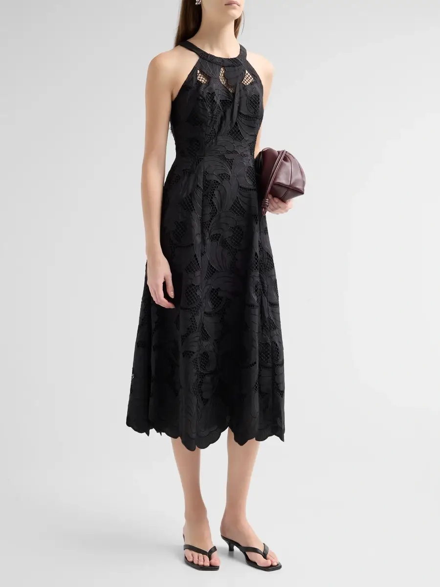 Lilly Pulitzer Women's Denise Lace Midi Dress | Thumbnail 4 Lilly Pulitzer Women's Denise Lace Midi Dress | Thumbnail 4