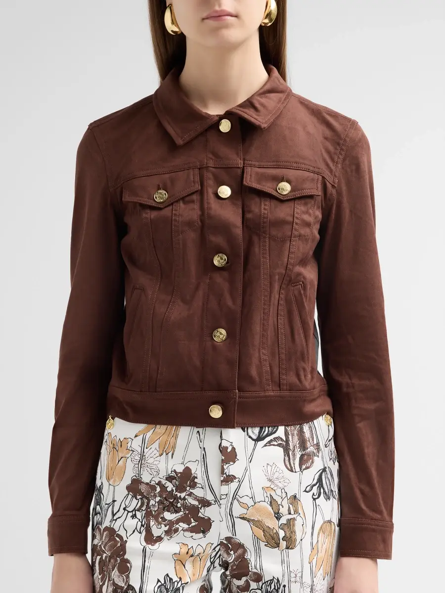 Lilly Pulitzer Women's Seaspray Faux Suede Jacket | Thumbnail 5 Lilly Pulitzer Women's Seaspray Faux Suede Jacket | Thumbnail 5