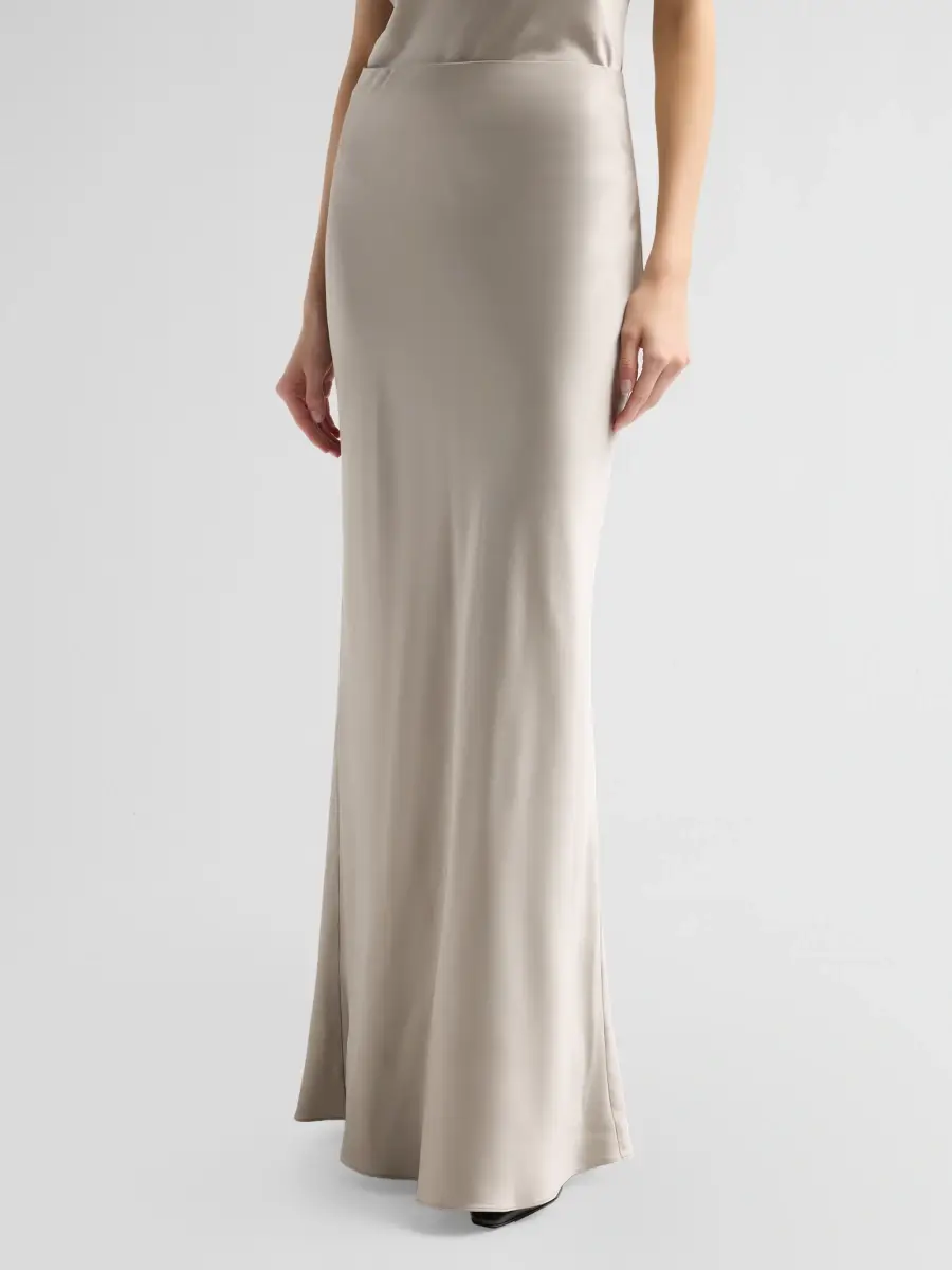 Veronica Beard Women's Medina Satin Maxi Skirt | Thumbnail 4 Veronica Beard Women's Medina Satin Maxi Skirt | Thumbnail 4