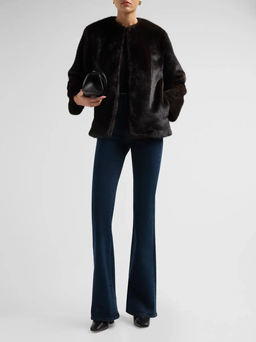 Veronica Beard Women's Griselda Faux-Fur Coat | Thumbnail 2 Veronica Beard Women's Griselda Faux-Fur Coat | Thumbnail 2