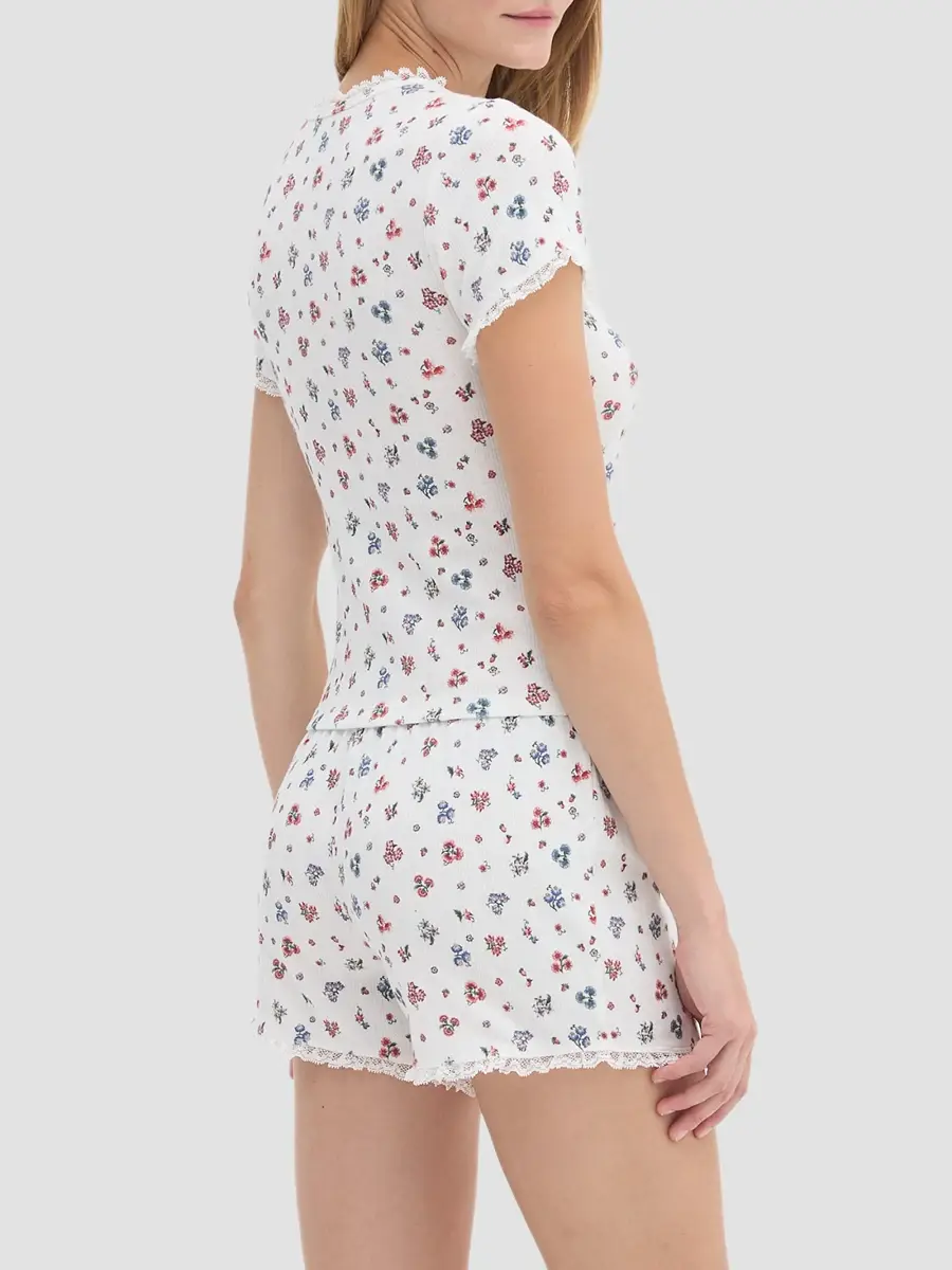 Hill House Home Women's The Coco Pointelle Pajama Set | Thumbnail 3 Hill House Home Women's The Coco Pointelle Pajama Set | Thumbnail 3