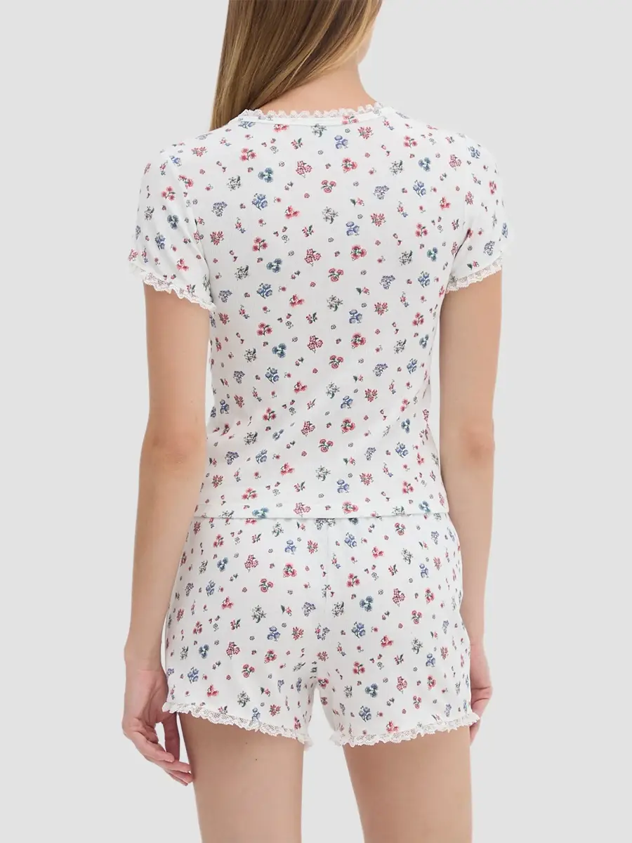 Hill House Home Women's The Coco Pointelle Pajama Set | Thumbnail 4 Hill House Home Women's The Coco Pointelle Pajama Set | Thumbnail 4