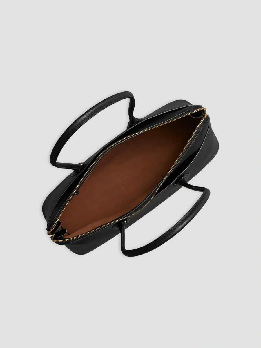 Tory Burch Women's Lock Pebbled Leather Shoulder Bag | Thumbnail 3 Tory Burch Women's Lock Pebbled Leather Shoulder Bag | Thumbnail 3