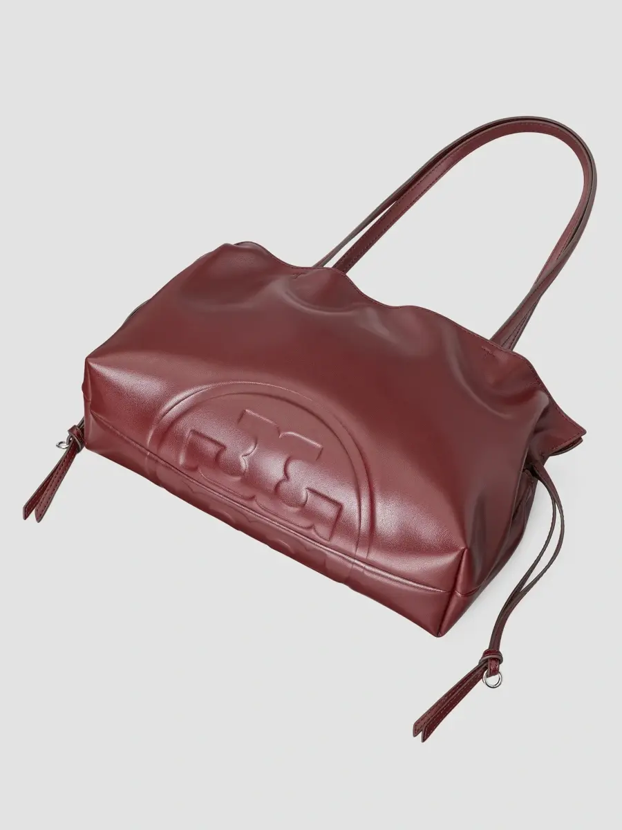 Tory Burch Women's Ella Small Logo Tote Bag | Thumbnail 3 Tory Burch Women's Ella Small Logo Tote Bag | Thumbnail 3