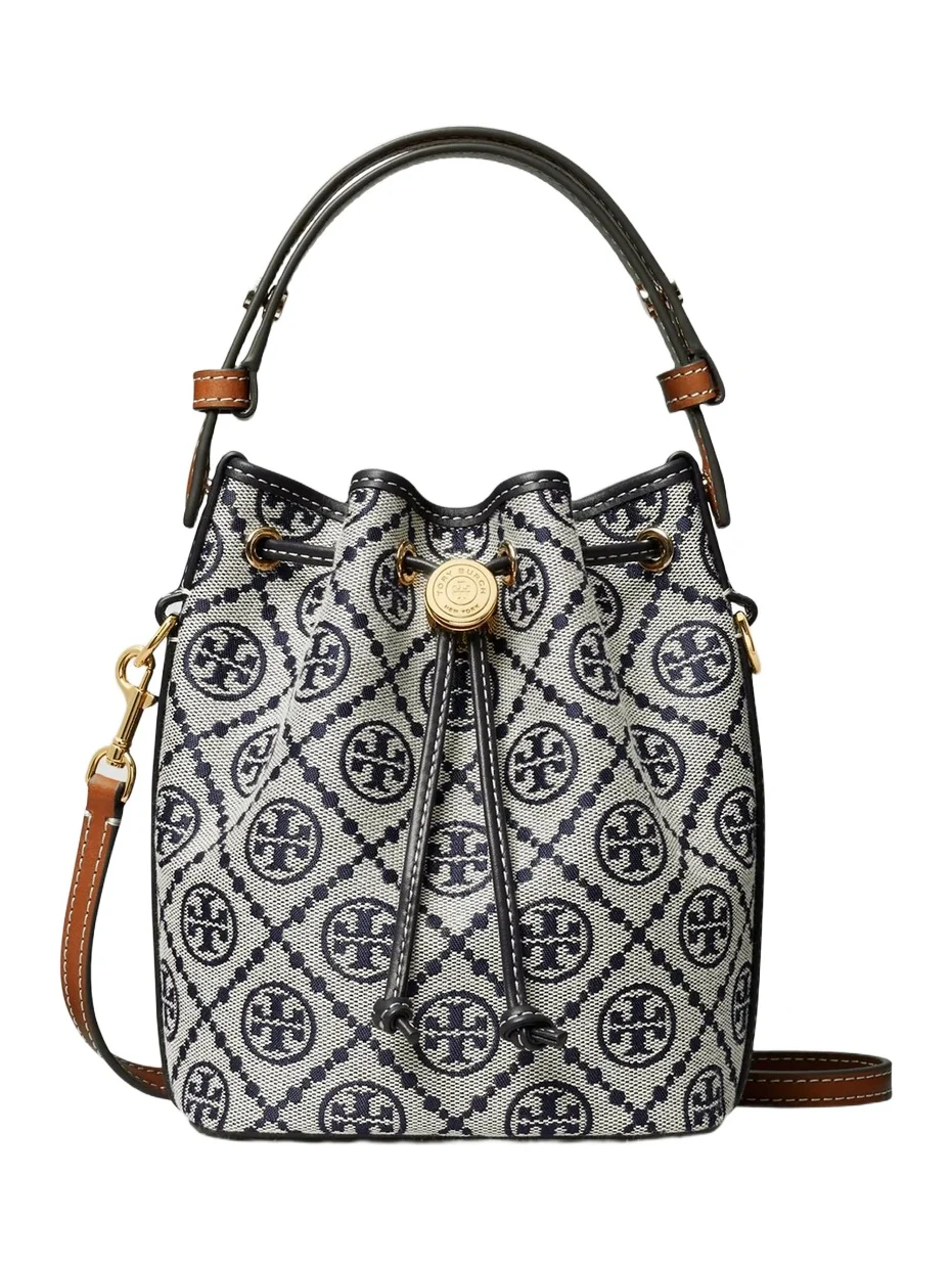 Women's T Monogram Mini Canvas Bucket Bag Women's T Monogram Mini Canvas Bucket Bag