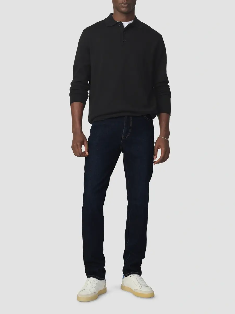 Joe's Jeans Men's Merino Wool Polo Sweater | Thumbnail 2 Joe's Jeans Men's Merino Wool Polo Sweater | Thumbnail 2