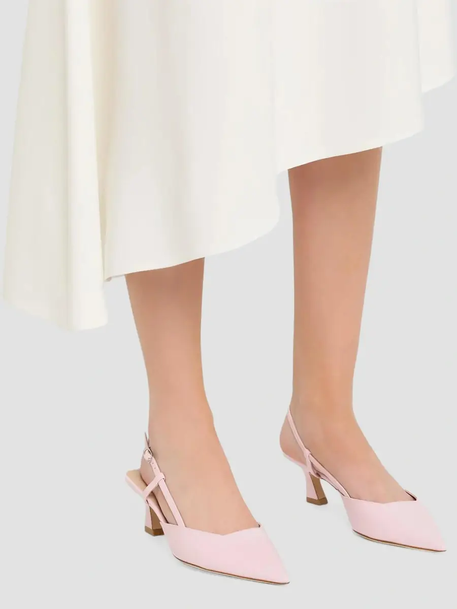 Stuart Weitzman Women's Vinnie 50MM Slingback Pumps | Thumbnail 2 Stuart Weitzman Women's Vinnie 50MM Slingback Pumps | Thumbnail 2