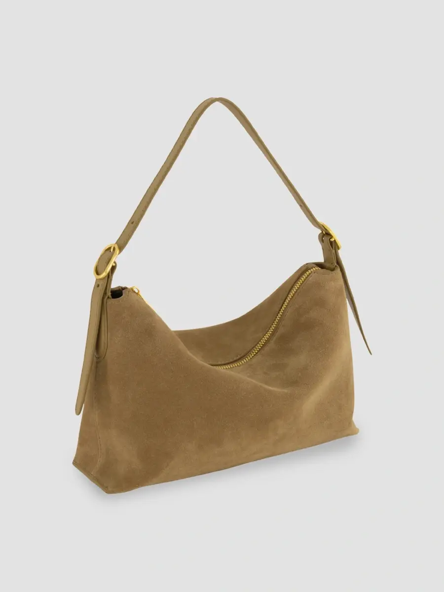 Vince Women's Vivian Suede Shoulder Bag | Thumbnail 2 Vince Women's Vivian Suede Shoulder Bag | Thumbnail 2