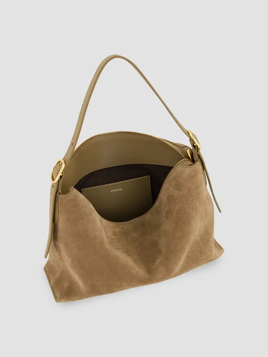 Vince Women's Vivian Suede Shoulder Bag | Thumbnail 5 Vince Women's Vivian Suede Shoulder Bag | Thumbnail 5