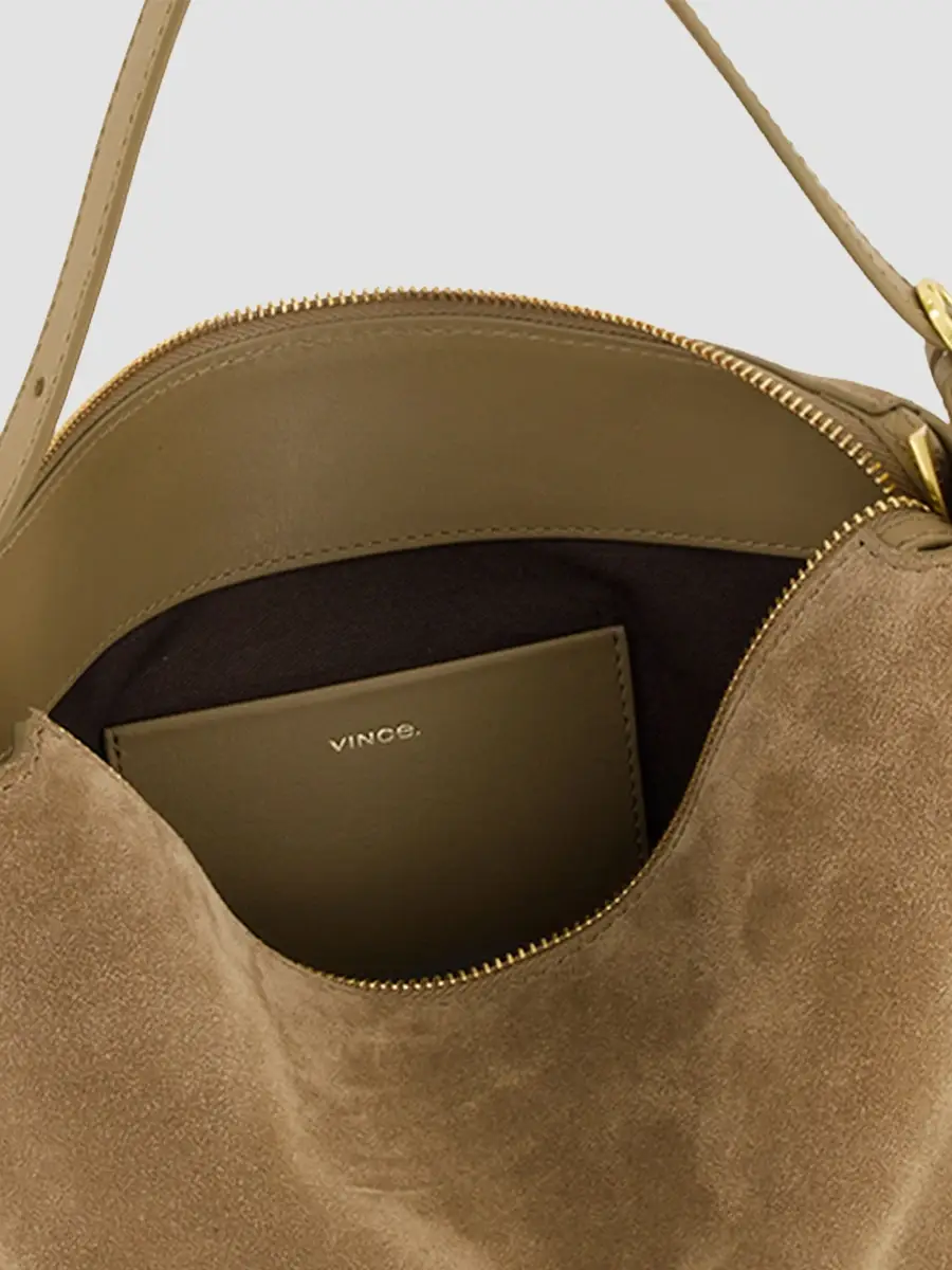 Vince Women's Vivian Suede Shoulder Bag | Thumbnail 7 Vince Women's Vivian Suede Shoulder Bag | Thumbnail 7