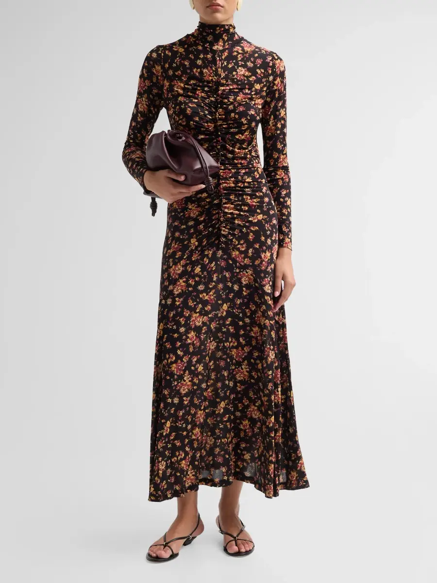 Ulla Johnson Women's Ida Gathered Seam Maxi Dress | Thumbnail 2 Ulla Johnson Women's Ida Gathered Seam Maxi Dress | Thumbnail 2