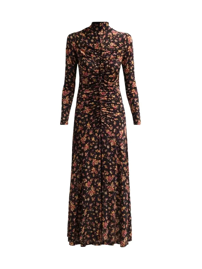 Women's Ida Gathered Seam Maxi Dress Women's Ida Gathered Seam Maxi Dress