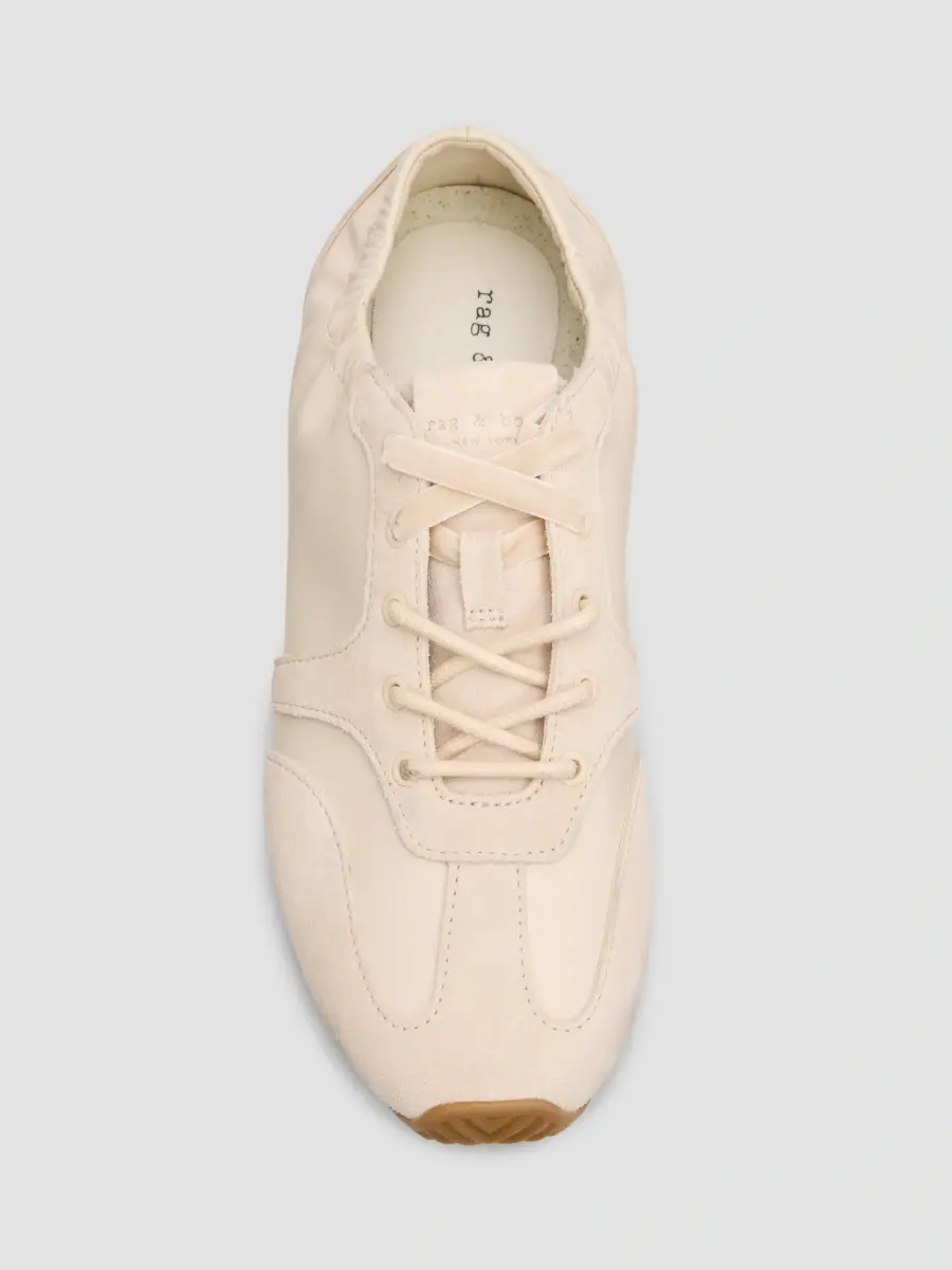rag & bone Women's Emilee Suede & Leather Ballet Runner Sneakers | Thumbnail 4 rag & bone Women's Emilee Suede & Leather Ballet Runner Sneakers | Thumbnail 4
