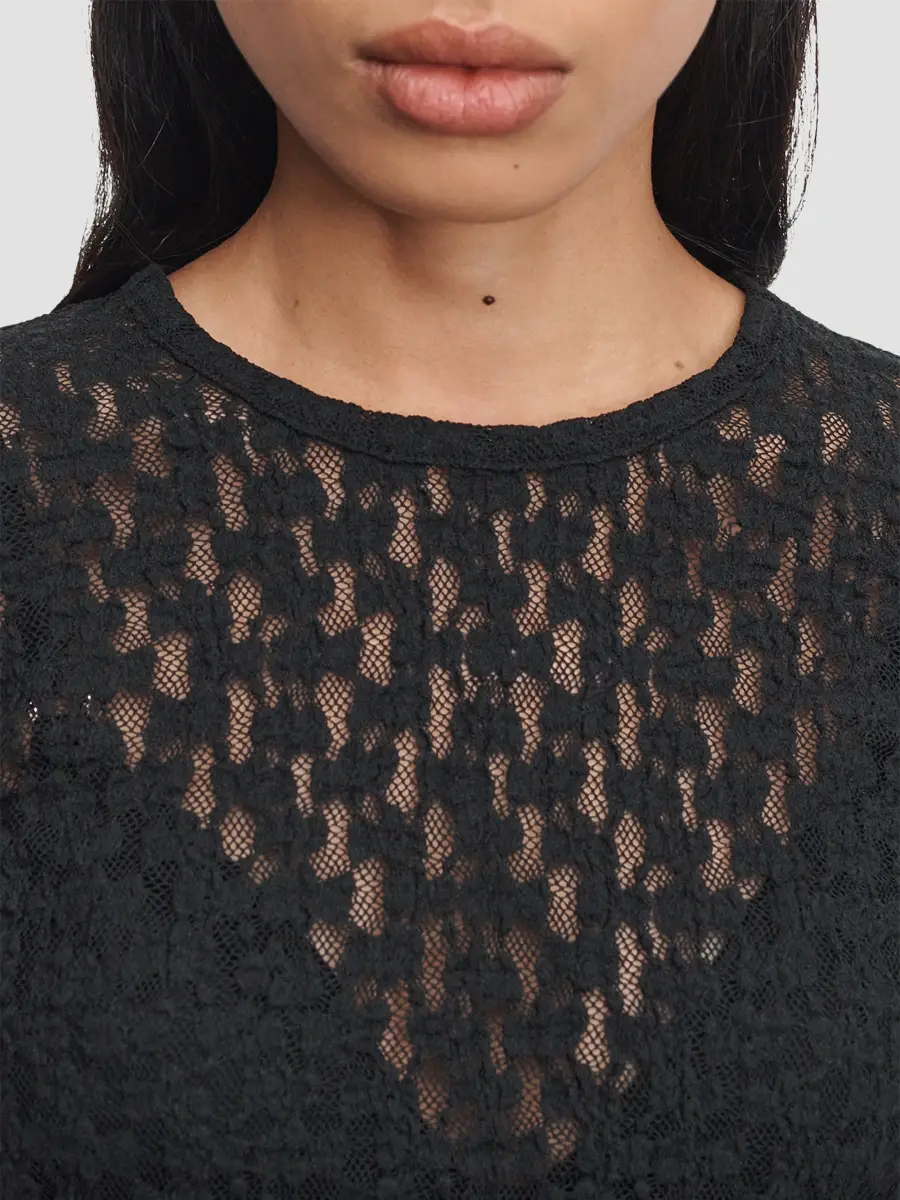 rag & bone Women's Bardot Lace Long-Sleeve Top | Thumbnail 6 rag & bone Women's Bardot Lace Long-Sleeve Top | Thumbnail 6
