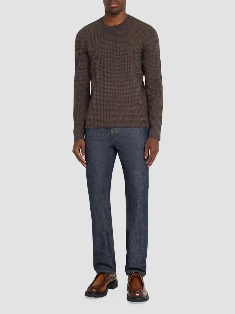rag & bone Men's Harvey Textured Knit Crewneck Top | Thumbnail 2 rag & bone Men's Harvey Textured Knit Crewneck Top | Thumbnail 2