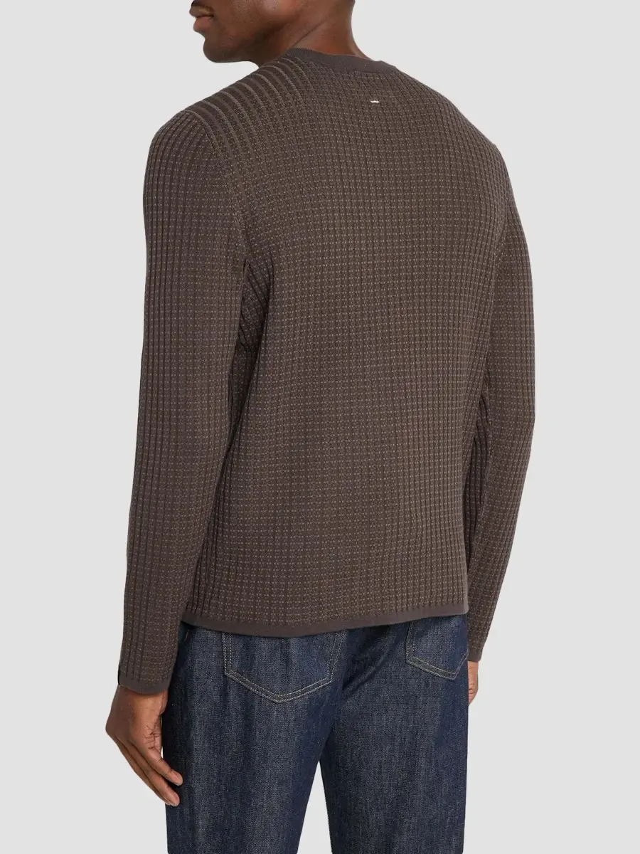 rag & bone Men's Harvey Textured Knit Crewneck Top | Thumbnail 3 rag & bone Men's Harvey Textured Knit Crewneck Top | Thumbnail 3