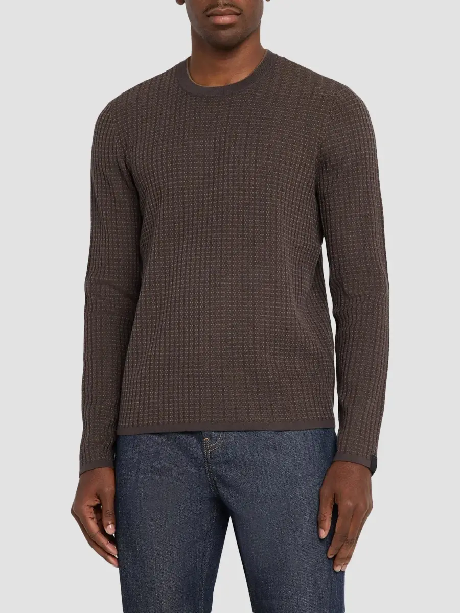 rag & bone Men's Harvey Textured Knit Crewneck Top | Thumbnail 4 rag & bone Men's Harvey Textured Knit Crewneck Top | Thumbnail 4
