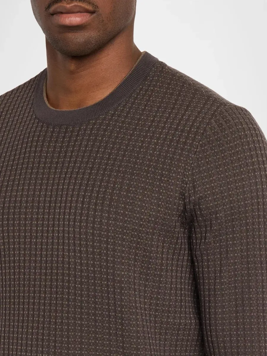 rag & bone Men's Harvey Textured Knit Crewneck Top | Thumbnail 5 rag & bone Men's Harvey Textured Knit Crewneck Top | Thumbnail 5
