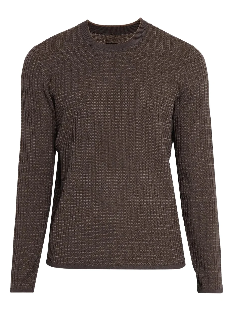rag & bone Men's Harvey Textured Knit Crewneck Top
