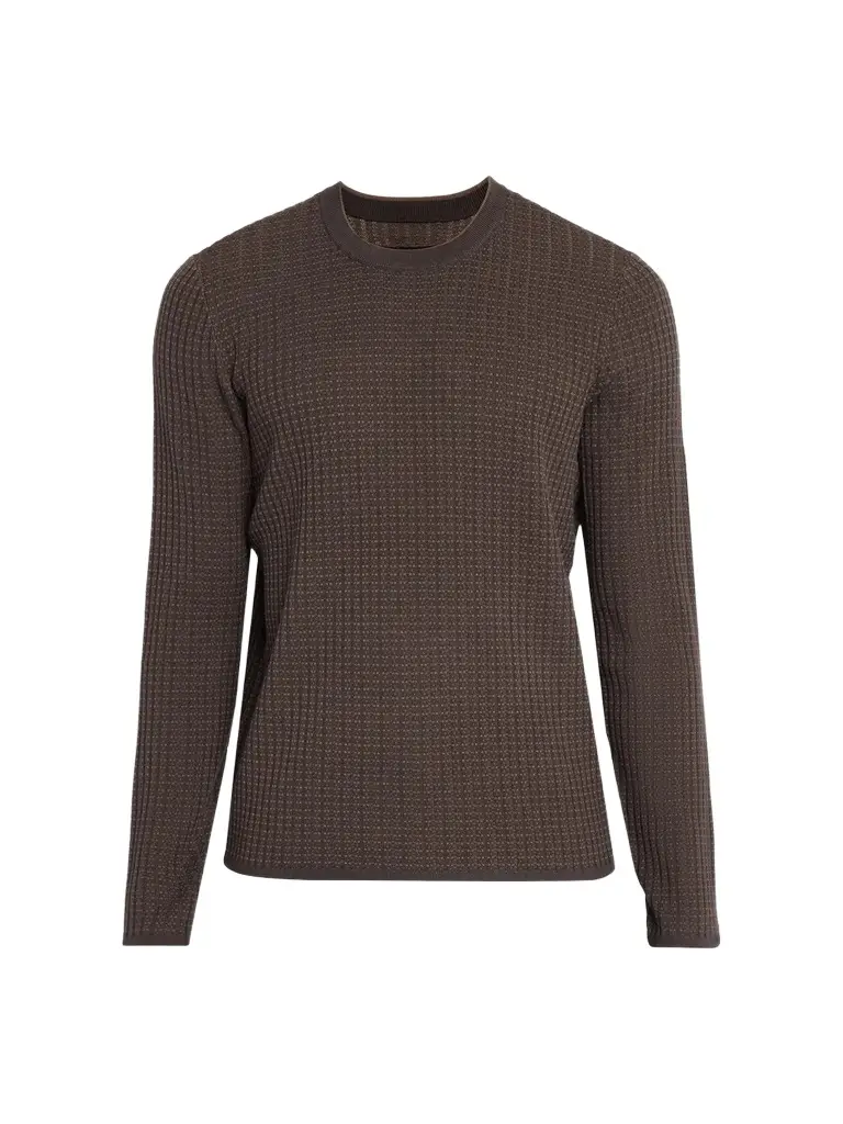 rag & bone Men's Harvey Textured Knit Crewneck Top