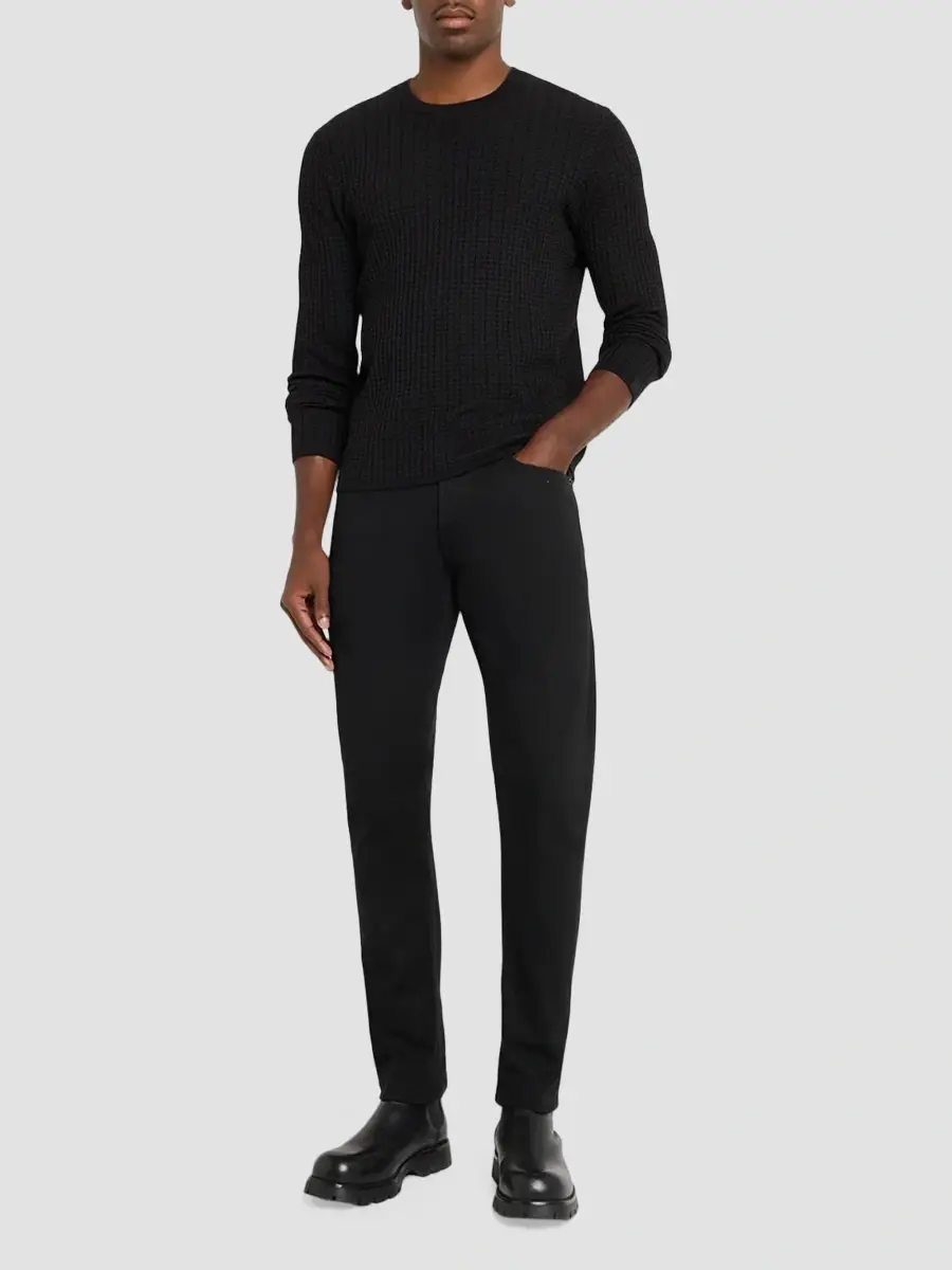 rag & bone Men's Harvey Textured Knit Crewneck Top | Thumbnail 2 rag & bone Men's Harvey Textured Knit Crewneck Top | Thumbnail 2