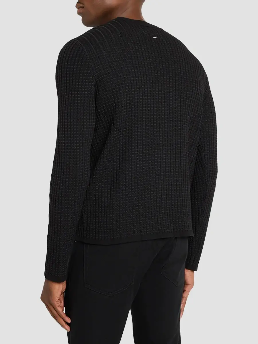rag & bone Men's Harvey Textured Knit Crewneck Top | Thumbnail 3 rag & bone Men's Harvey Textured Knit Crewneck Top | Thumbnail 3