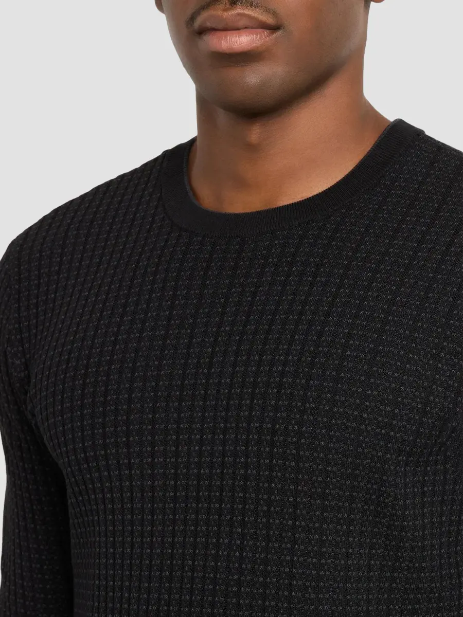 rag & bone Men's Harvey Textured Knit Crewneck Top | Thumbnail 5 rag & bone Men's Harvey Textured Knit Crewneck Top | Thumbnail 5