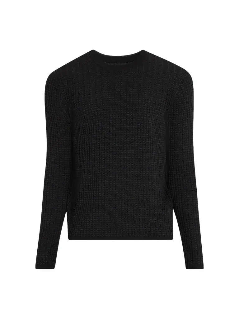 rag & bone Men's Harvey Textured Knit Crewneck Top