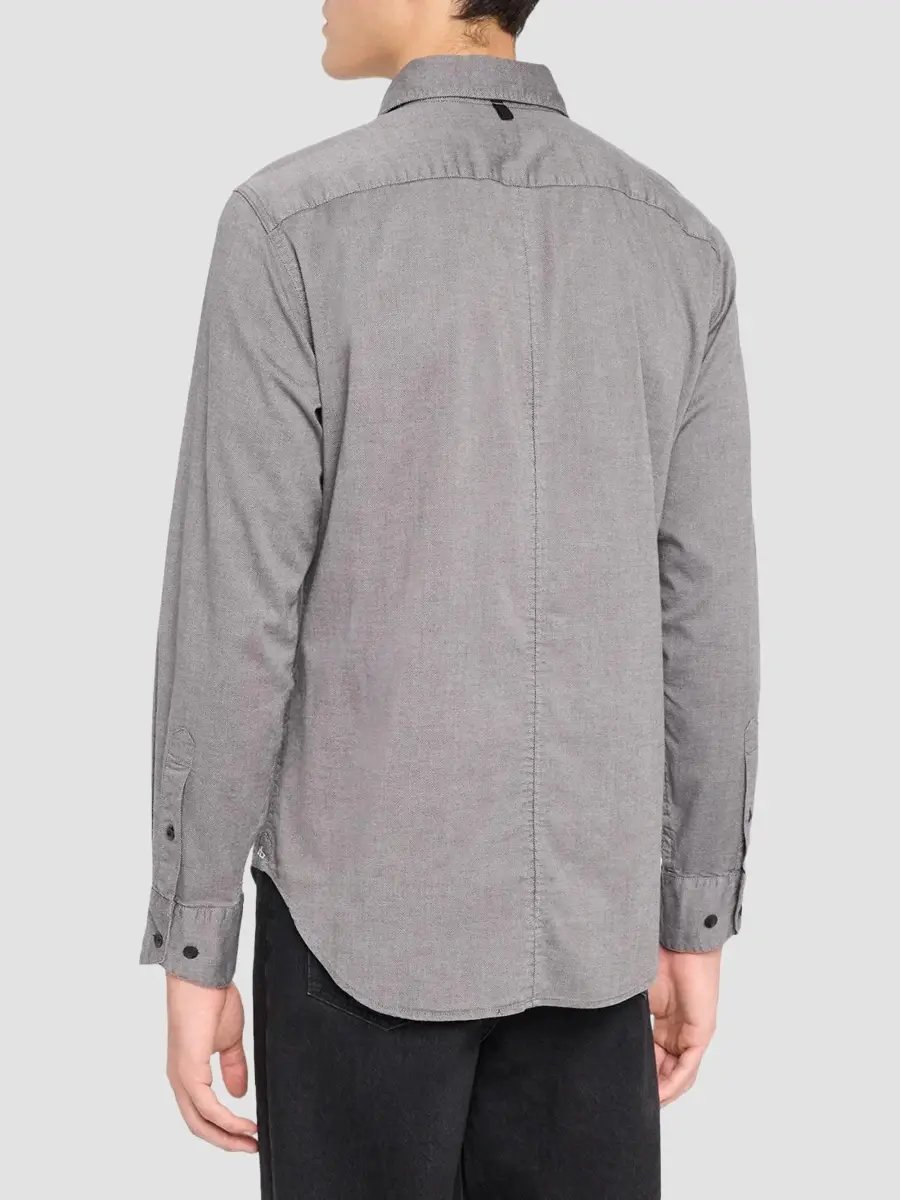 rag & bone Men's Tomlin Cotton Dobby Shirt | Thumbnail 3 rag & bone Men's Tomlin Cotton Dobby Shirt | Thumbnail 3