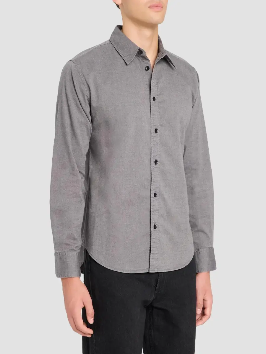 rag & bone Men's Tomlin Cotton Dobby Shirt | Thumbnail 4 rag & bone Men's Tomlin Cotton Dobby Shirt | Thumbnail 4