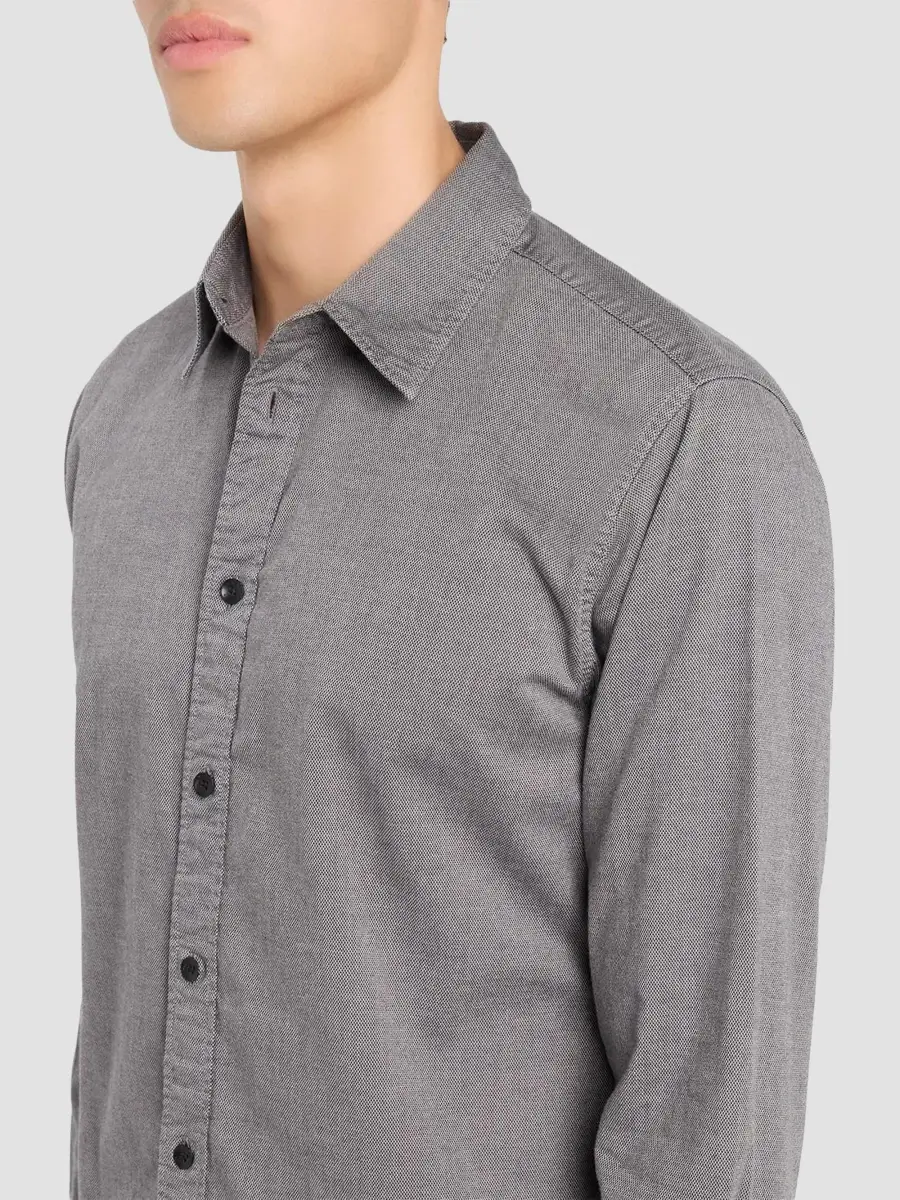 rag & bone Men's Tomlin Cotton Dobby Shirt | Thumbnail 5 rag & bone Men's Tomlin Cotton Dobby Shirt | Thumbnail 5