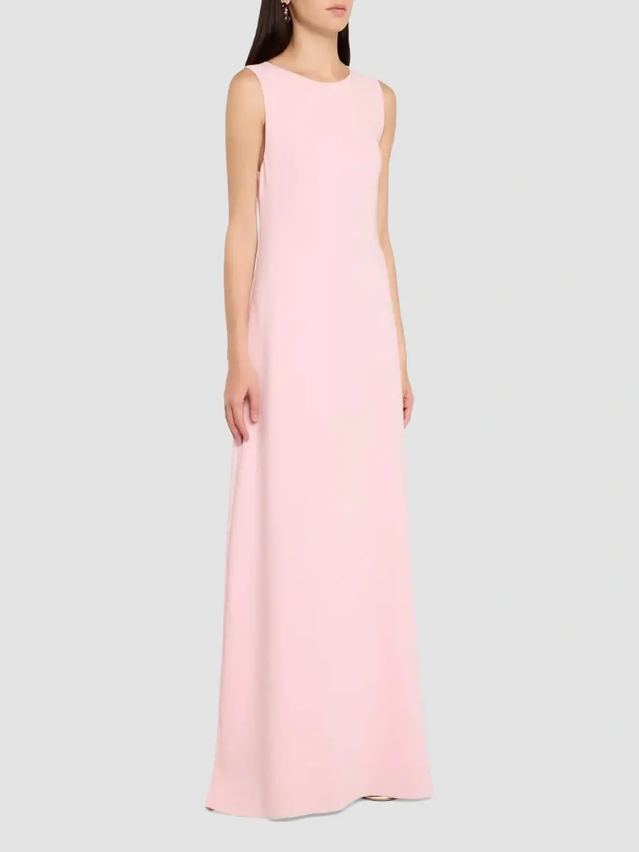 Oscar de la Renta Women's Two-Piece Embellished Stretch-Silk Caftan & Capelet - Blossom | Thumbnail 4 Oscar de la Renta Women's Two-Piece Embellished Stretch-Silk Caftan & Capelet - Blossom | Thumbnail 4