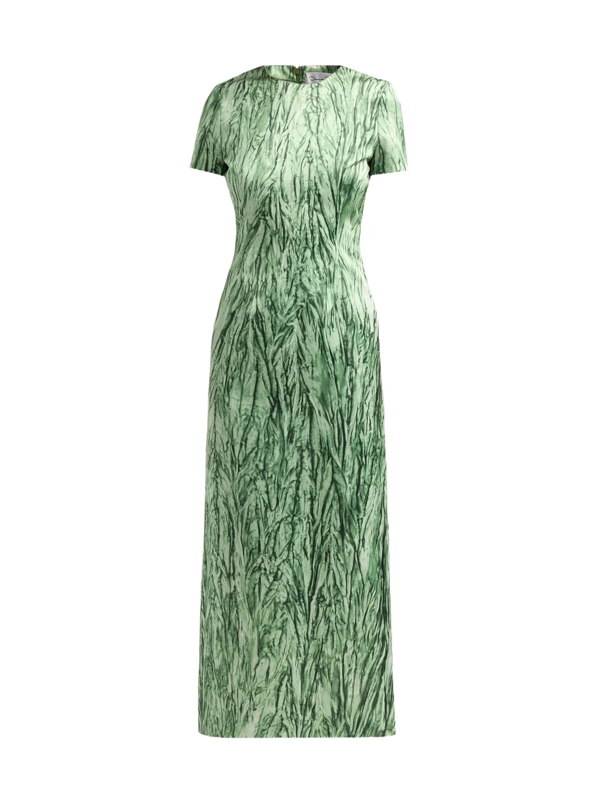 Women's Velvet Print Satin Day Dress Women's Velvet Print Satin Day Dress